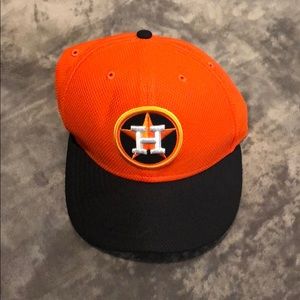 Orange Houston Astros 7⅛ Baseball Cap